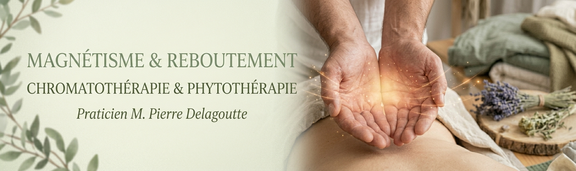 Magnétisme et reboutement chromatothérapie et phytothérapie